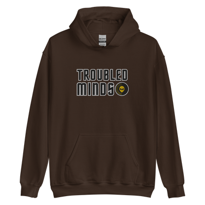 Troubled Minds Embroidered Hoodie