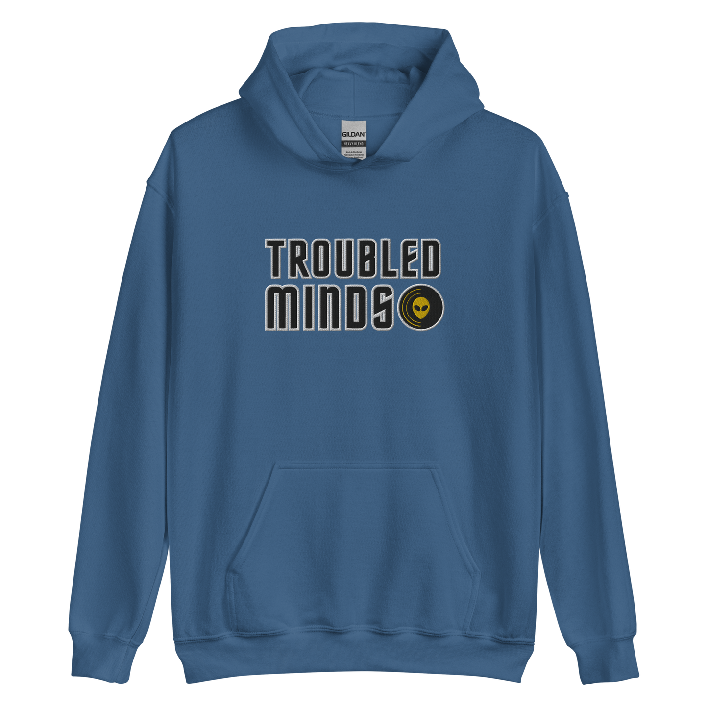 Troubled Minds Embroidered Hoodie