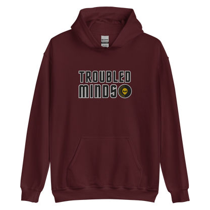 Troubled Minds Embroidered Hoodie