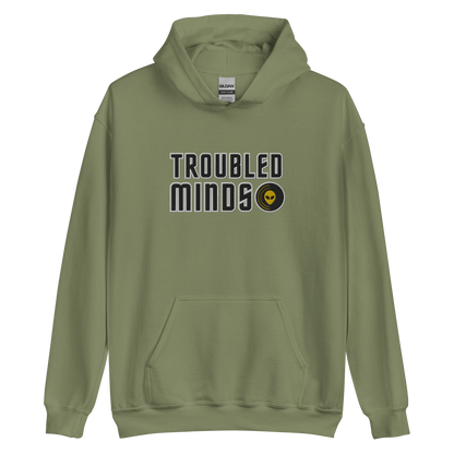 Troubled Minds Embroidered Hoodie