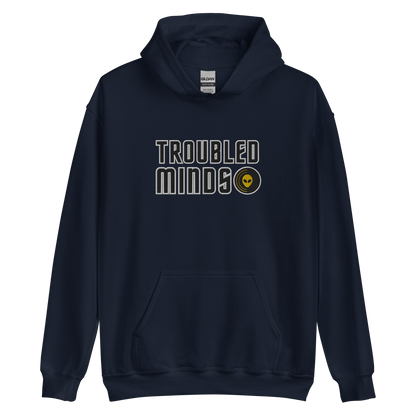 Troubled Minds Embroidered Hoodie