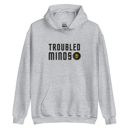 Troubled Minds Embroidered Hoodie