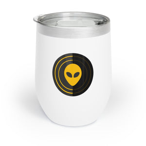 Maybe Juice Logo 12oz Wine Tumbler