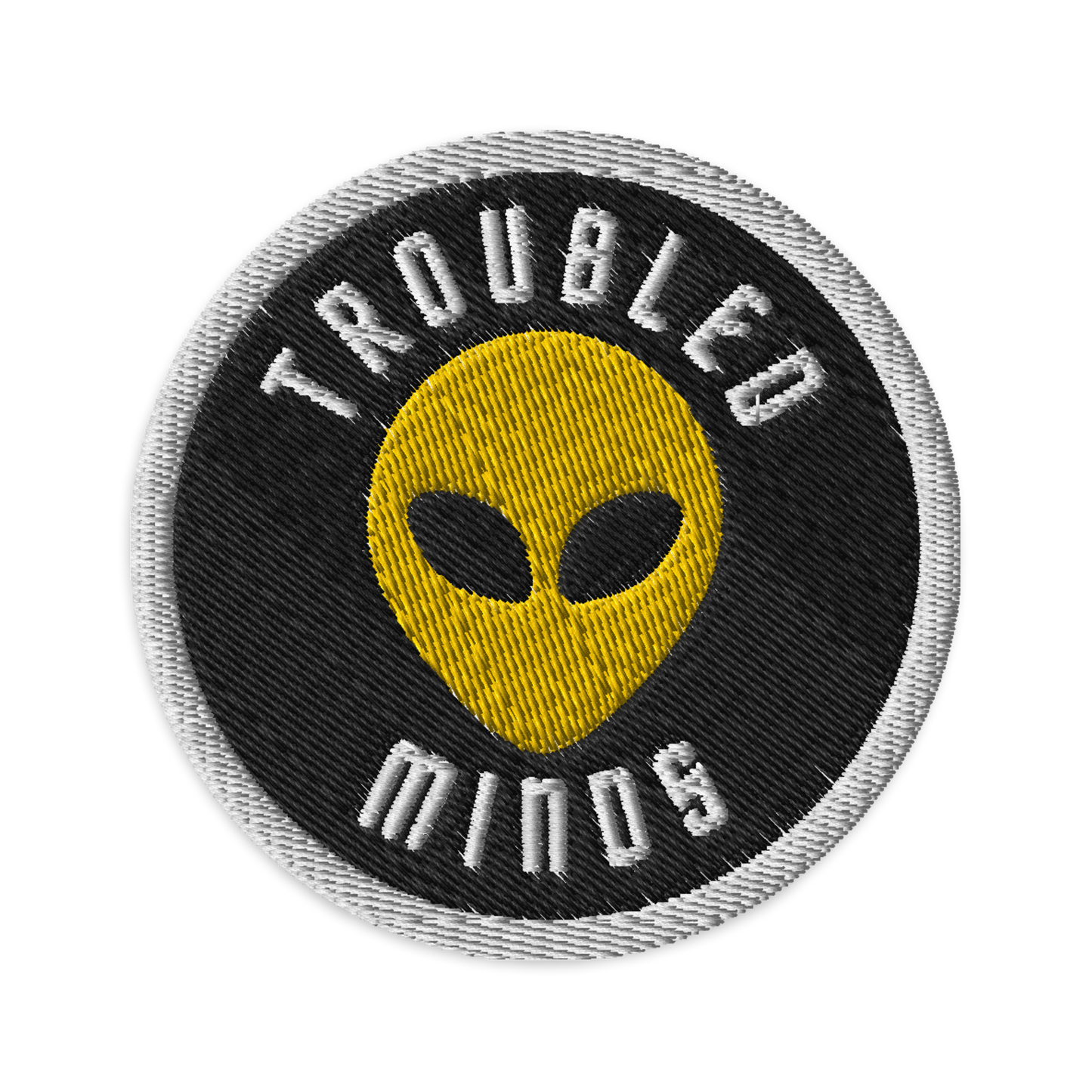 Troubled Minds Embroidered Patch
