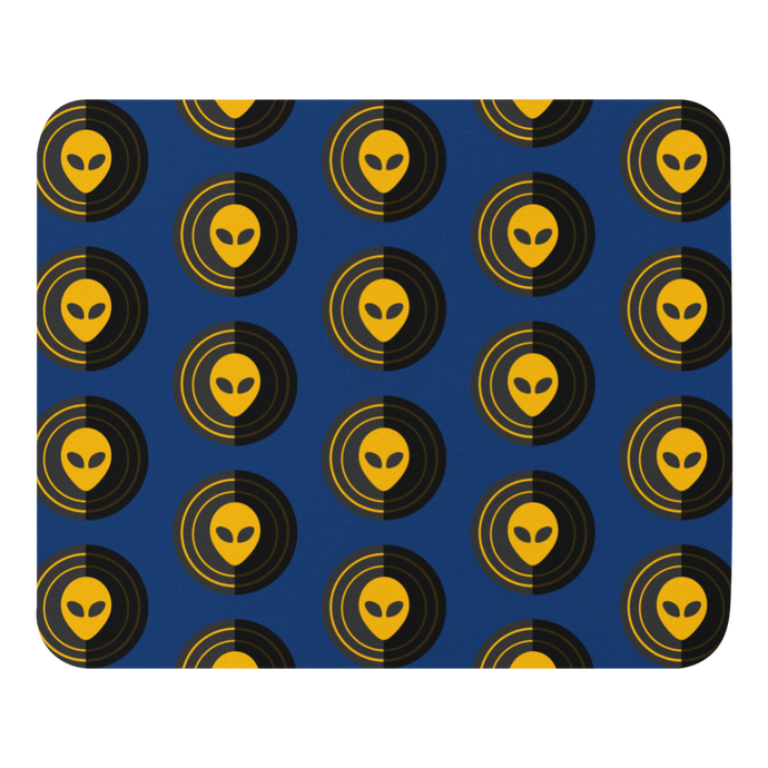 Troubled Minds Blue Logo Mouse Pad