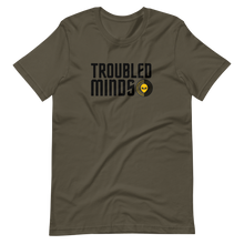 Load image into Gallery viewer, Troubled Minds T-Shirt - (BLK/YLW Logo)