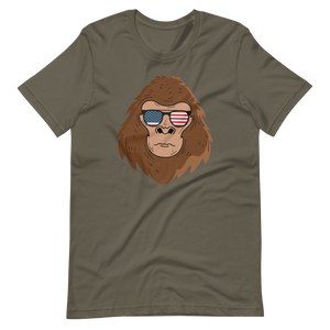Bigfoot Does America T-Shirt