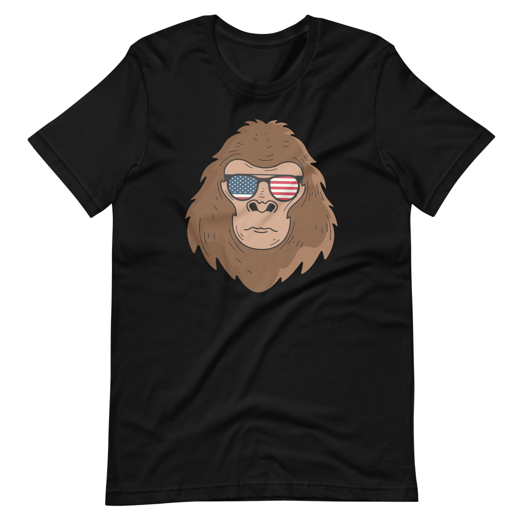 Bigfoot Does America T-Shirt