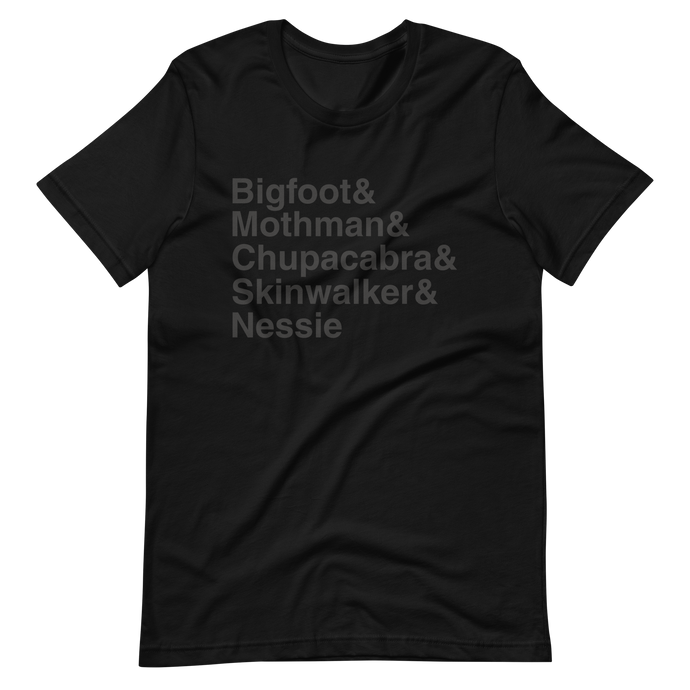 Cryptids Galore Ampersand T-Shirt - (BLK)