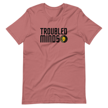 Load image into Gallery viewer, Troubled Minds T-Shirt - (BLK/YLW Logo)