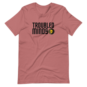 Troubled Minds T-Shirt - (BLK/YLW Logo)