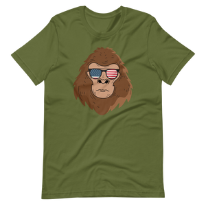 Bigfoot Does America T-Shirt