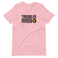 Load image into Gallery viewer, Troubled Minds T-Shirt - (BLK/YLW Logo)
