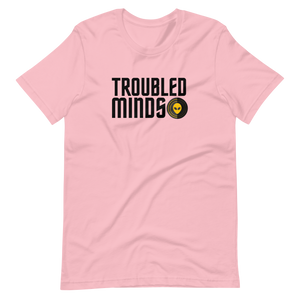 Troubled Minds T-Shirt - (BLK/YLW Logo)