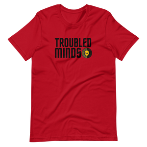 Troubled Minds T-Shirt - (BLK/YLW Logo)