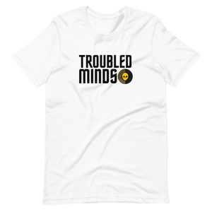 Troubled Minds T-Shirt - (BLK/YLW Logo)