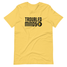 Load image into Gallery viewer, Troubled Minds T-Shirt - (BLK/YLW Logo)